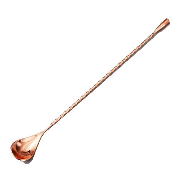 BAR KAŞIK BURGULU 30 cm COPPER