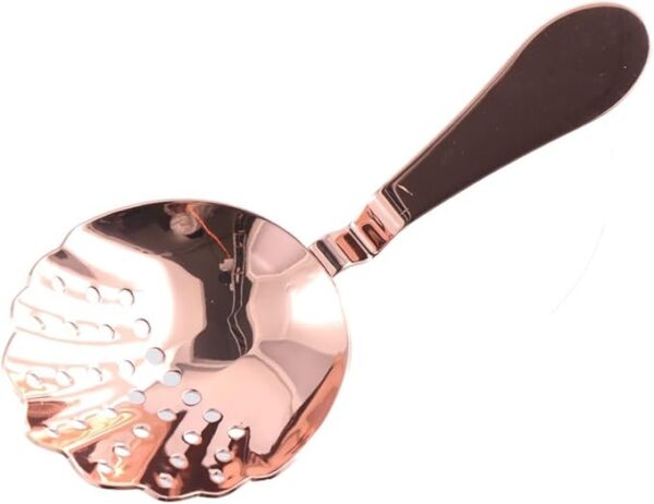 JULEP STRAINER SHELL COPPER